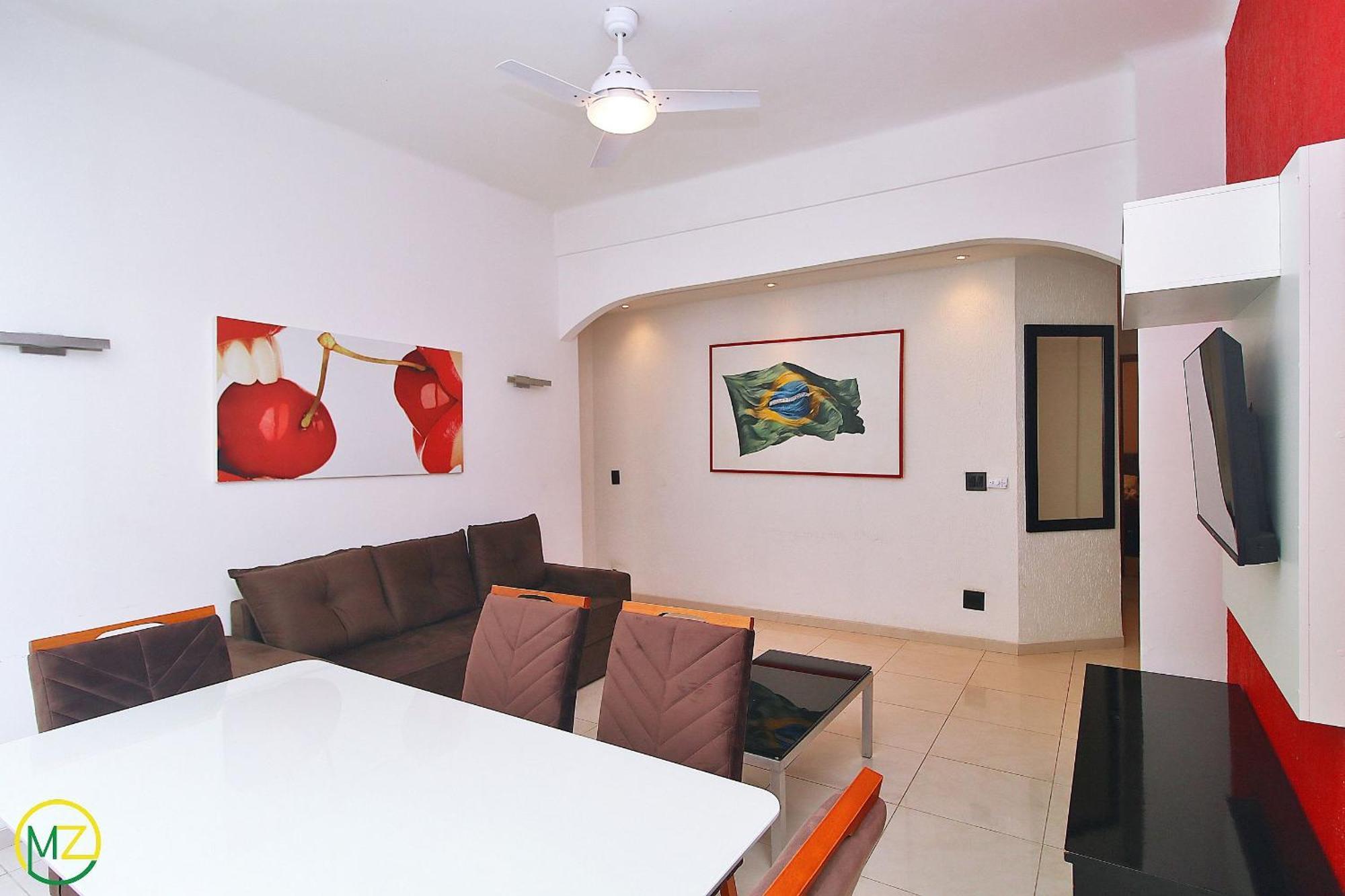 Moderno 3 Quartos Com Vista Mar No Posto 6 Rio de Janeiro Luaran gambar