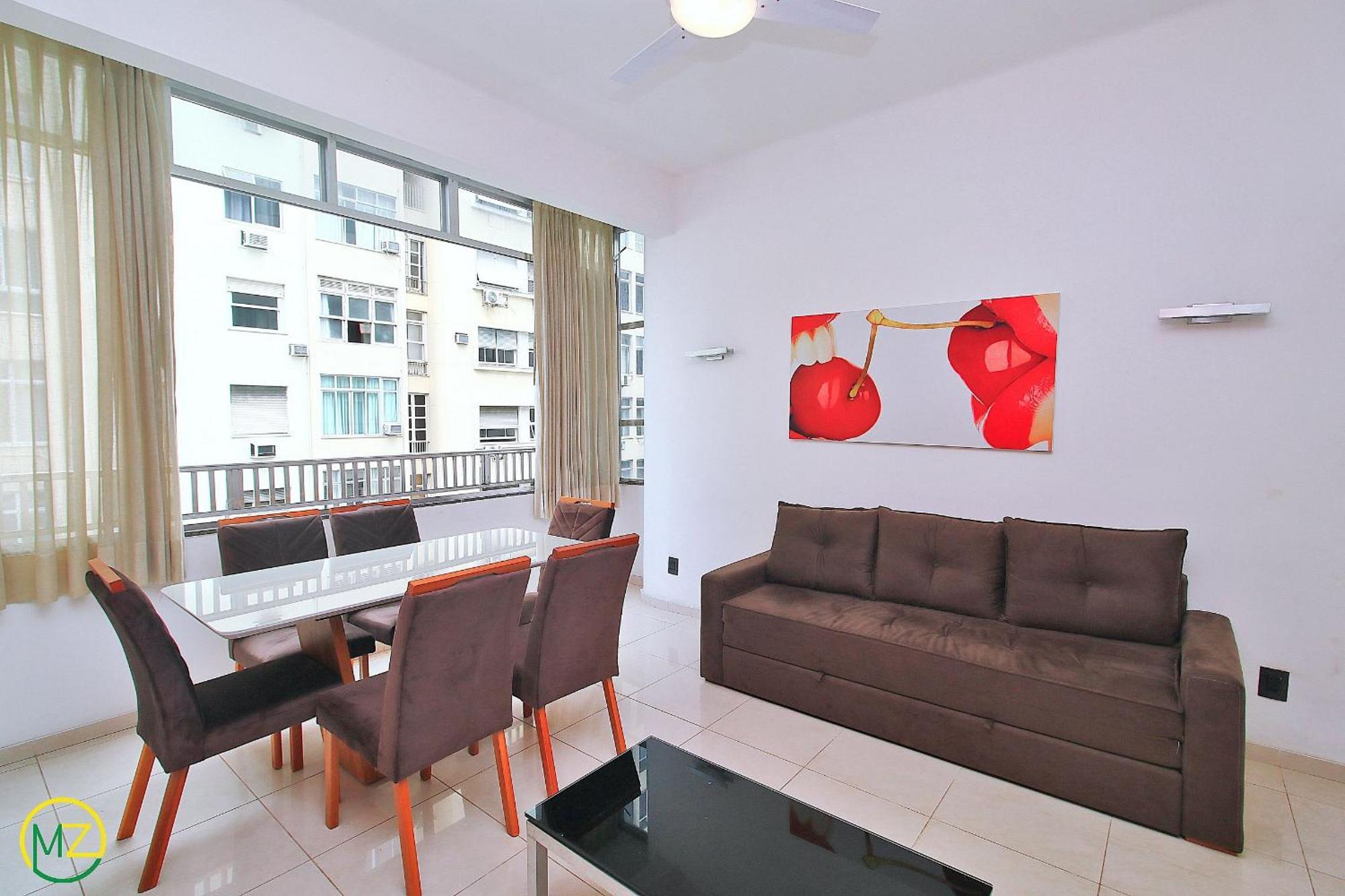 Moderno 3 Quartos Com Vista Mar No Posto 6 Rio de Janeiro Luaran gambar