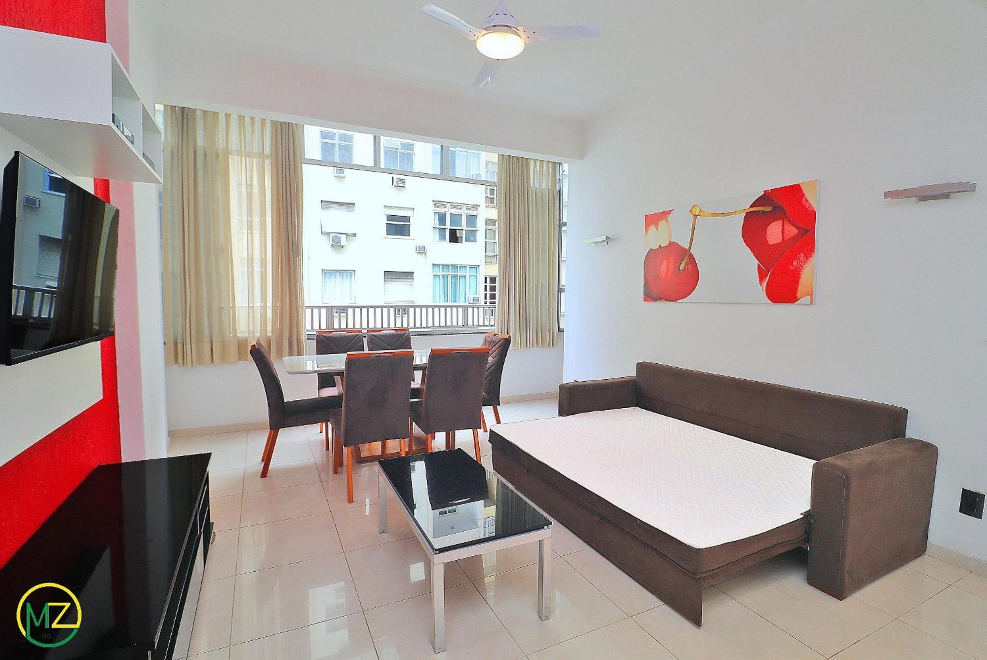 Moderno 3 Quartos Com Vista Mar No Posto 6 Rio de Janeiro Luaran gambar